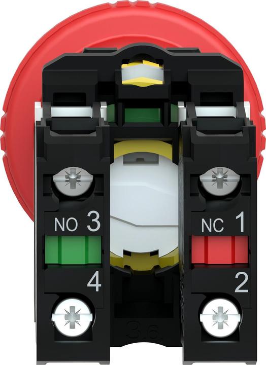 Immagine prodotto Schneider Electric Interruttore di emergenza 40mm chiave 1S 1NC