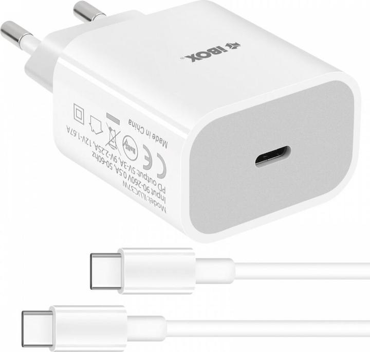 Actual product image iBox ŁADOWARKA SIECIOWA I-BOX C-39 USB-C PD20W Z KABLEM (20 W)