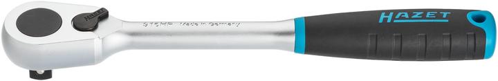 HAZET HiPer fine-tooth reversible ratchet 916HP ∙ Square, solid 12.5 mm (1/2 inch) (1/2")