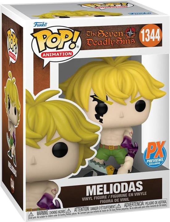 Produktbild Funko POP! The Seven Deadly Sins Meliodas (Demon Mode) Exclusive