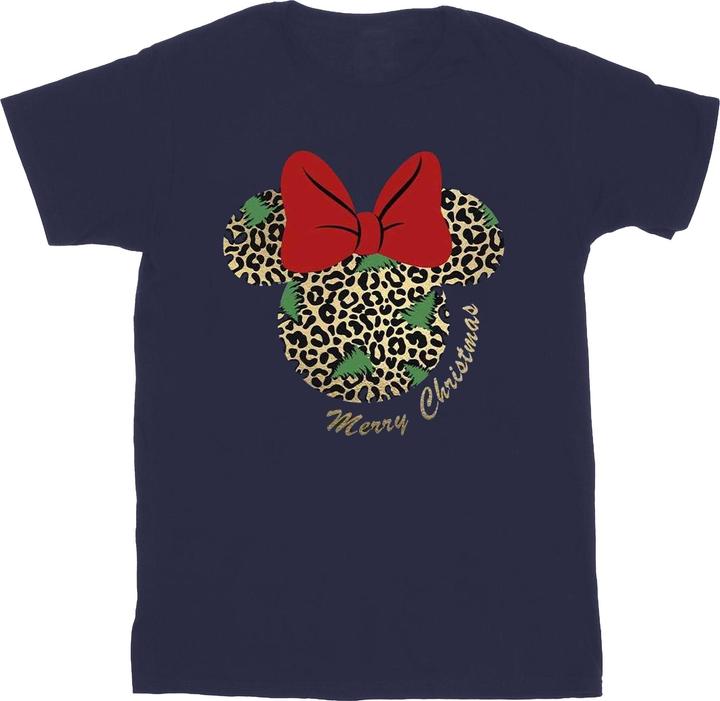 Disney Minnie Mouse Leopard Christmas TShirt (3XL)