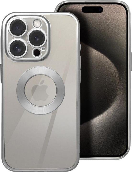Immagine prodotto OEM Back panel cover Case GLAM for IPHONE 15 silver (Apple iPhone 15)