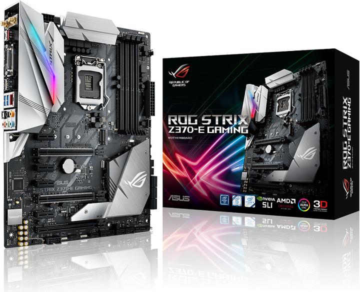 Produktbild ASUS Rog Strix Z370-E Gaming (LGA 1151, Intel Z370, ATX)