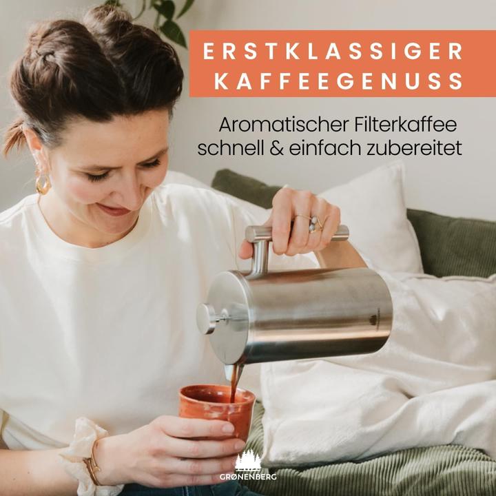 Produktbild Groenenberg French Press aus Edelstahl (1 l)