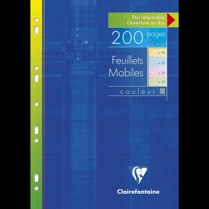 Image du produit Clairefontaine Inserts pour classeurs à anneaux CLF A4 lin. (A4, Quadrillé)