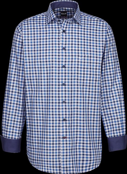 Kauf Bari Kent Langarm regular fit mit Kontrast (XL)