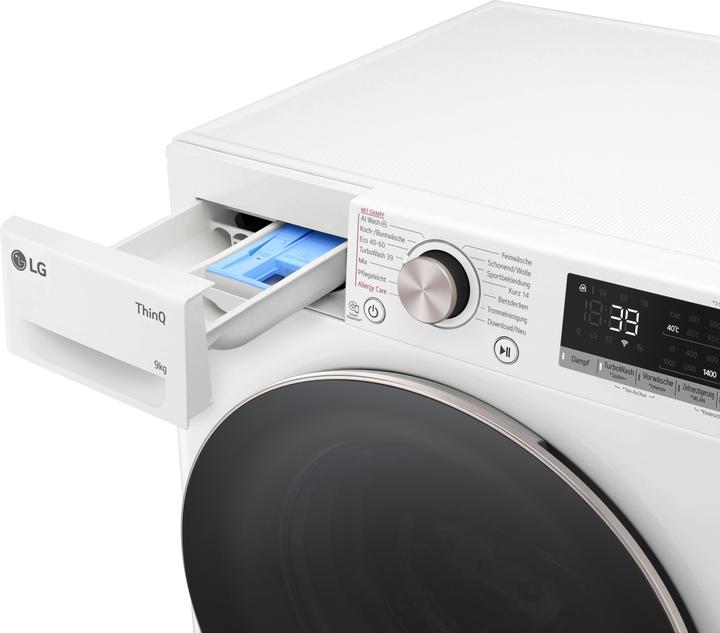 Image du produit LG F4WR709G (9 kg, Gauche)