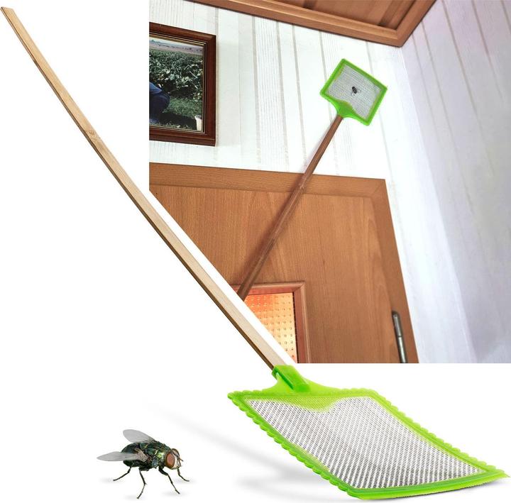 Produktbild Gardigo XL Fliegenklatsche mit Bambus-Stab