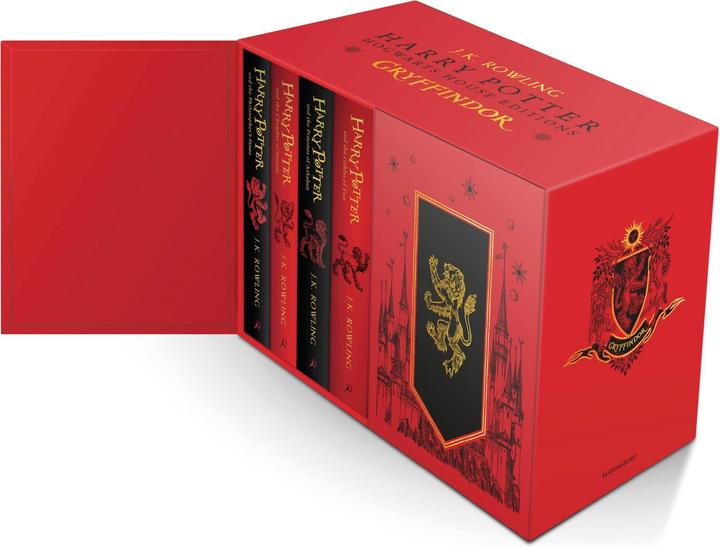 Harry Potter Gryffindor House Editions Hardback Box Set (Englisch, J.K. Rowling, 2021)