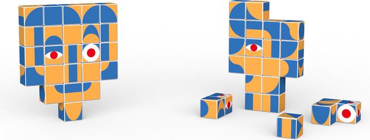 Actual product image Geomag Magicube Art Pattern 25 pcs