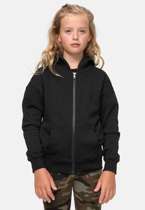 Actual product image Urban Classics Girls Organic Terry Zip Hoody - 17208 (158)
