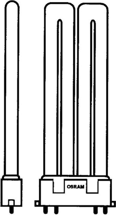 Actual product image Osram Dulux (2G10, 24 W, 1700 lm, 1 x, A)