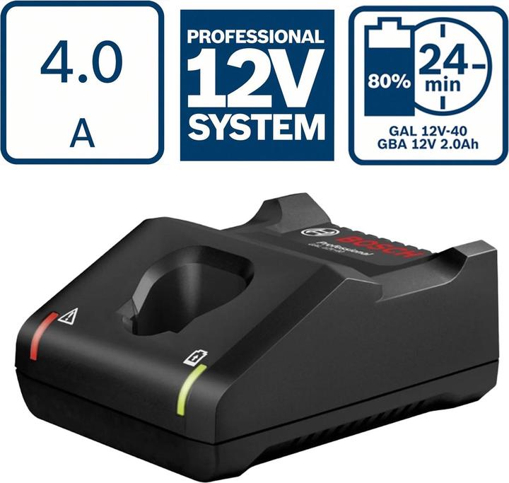 Produktbild Bosch Professional Zubehör Schnellladegerät GAL 12V (12 V)