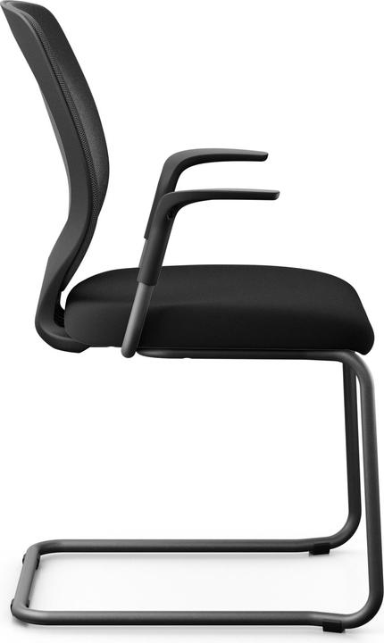 Produktbild Giroflex 353-7003 Besucherstuhl Netzrücken grau mit Armlehnen XTREME