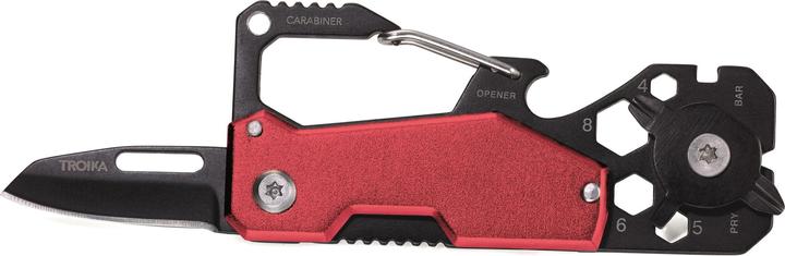 Troika Taschenmesser Toolinator 10 Funktionen Rot/Schwarz (0.35 cm)