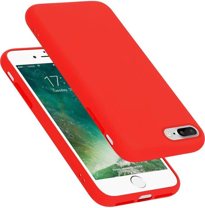 Produktbild Cadorabo TPU Liquid Silicone Case Cover (Apple iPhone 8 Plus, Apple iPhone 7 Plus, Apple iPhone 7s Plus)