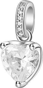 Brosway - Fancy Infinite White Heart Silver Pendant FIW28
