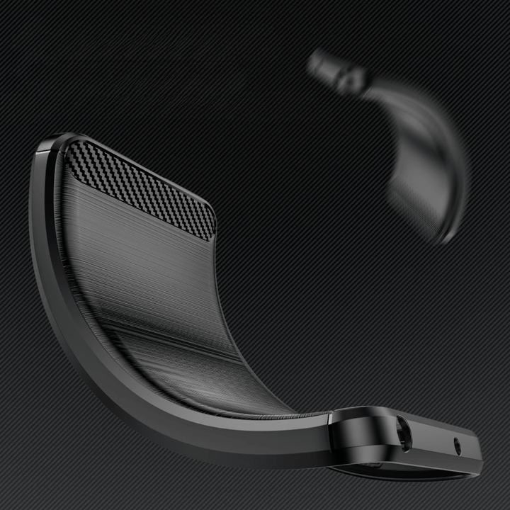 Actual product image Cover-Discount OPPO Reno12 5G - Metal Carbon Look Cover (Oppo Reno12)