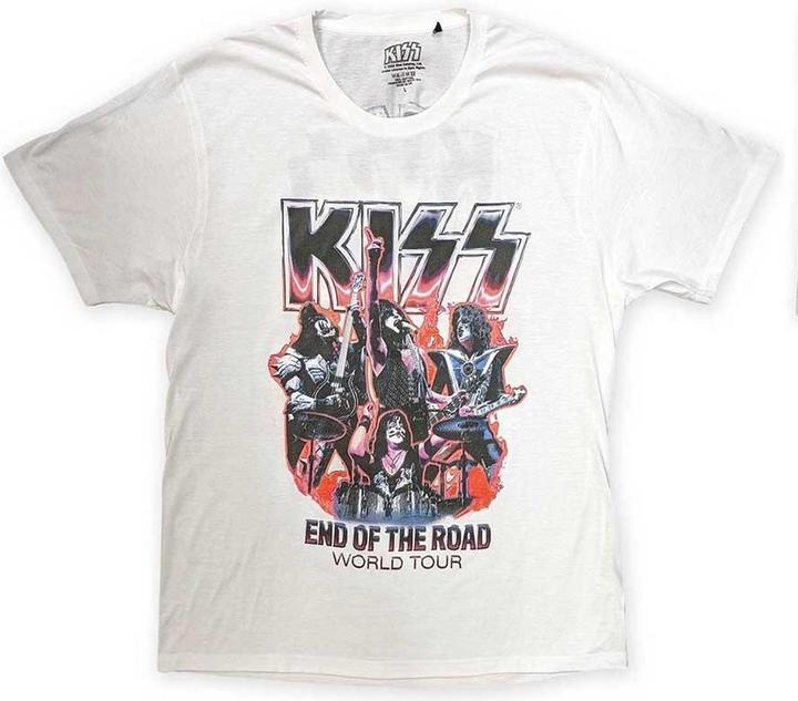 KISS End Of The Road Band Playing TShirt