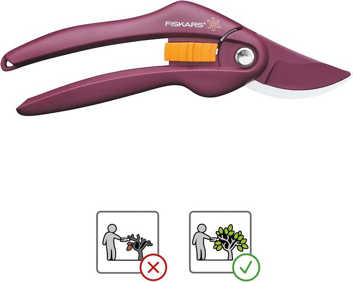 Immagine prodotto Fiskars Ispirazione Sekatorius, Merlot 1027495