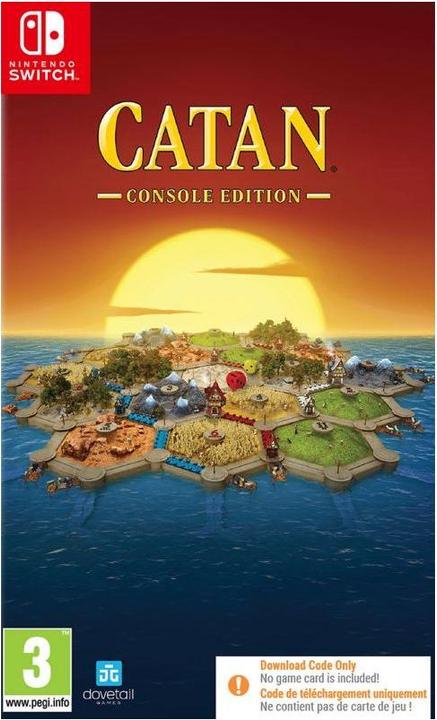 Immagine prodotto CATAN - Edizione per console (Codice in scatola) (Switch OLED, Switch Lite, Switch)