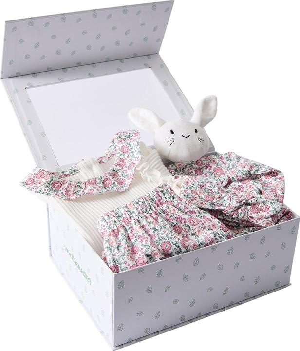 Actual product image Vertbaudet Baby Geschenk-Set: T-Shirt, Shorts, Haarband & Schmusetuch (92)
