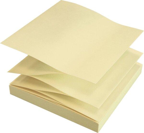 Image du produit Papillons adhésifs recyclés Standard 5644-11BOX jaune 12 blocs (75 x 75 mm)