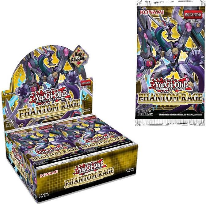 Produktbild Yu-Gi-Oh Phantom Rage Booster Display - EN (Englisch, Booster Display)