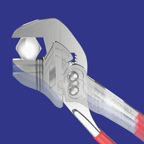 Actual product image Knipex Mini pliers wrench Pliers and a wrench in a single tool 86 03 125 (125 mm)
