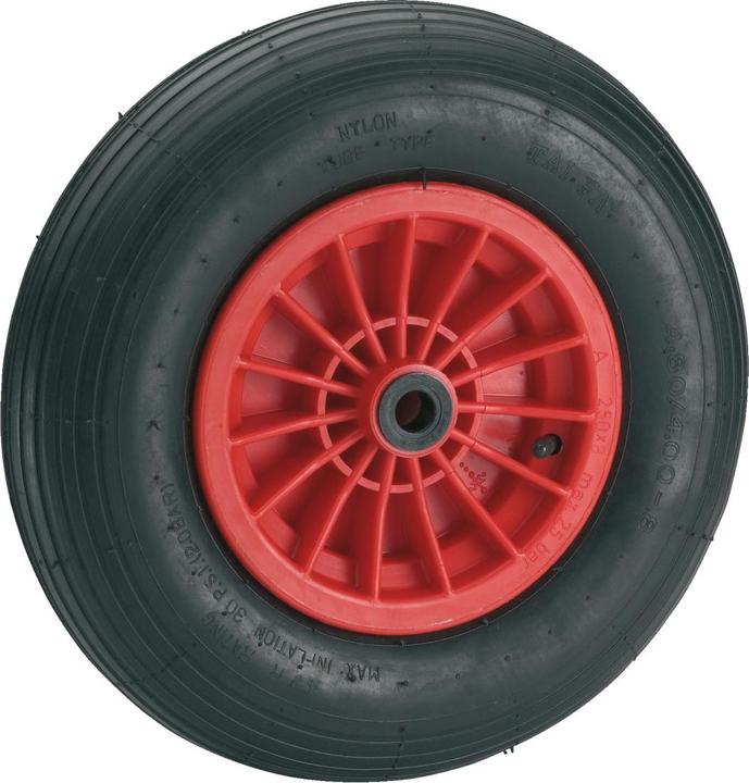 Dörner + Helmer Ruota pneumatica con cerchio in plastica