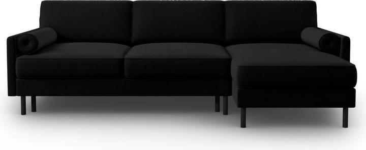 Actual product image Micadoni Velvet Right Corner Sofa With Bed Function And Box, "Scott", 5 Seats, 212x142x87Made in Europe (Corner sofa)
