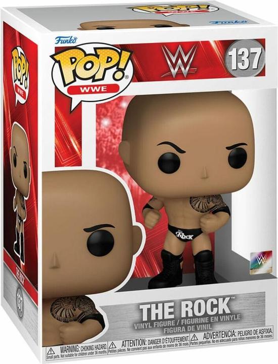 Image du produit Funko WWE POP! Vinyl Figur The Rock (final) 9 cm