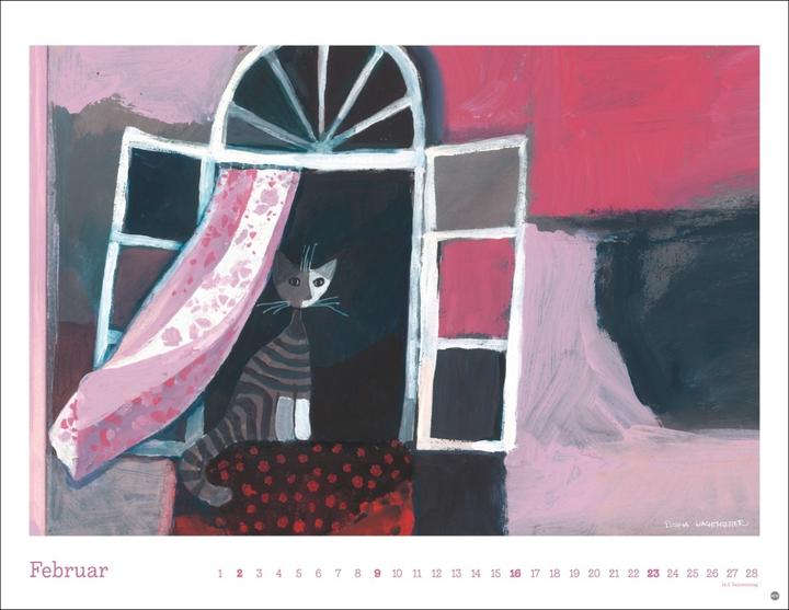 Produktbild Heye Rosina Wachtmeister Posterkalender 2025 (44 x 34 cm, Harter Einband, Deutsch)