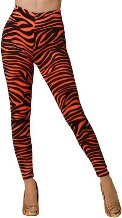 Pyramid Leggings Streifen Orange (One Size)