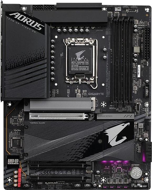 Actual product image Allnet Radxa Zero 3E, Header mounted, 2GB DDR4 (DDR4-RAM)