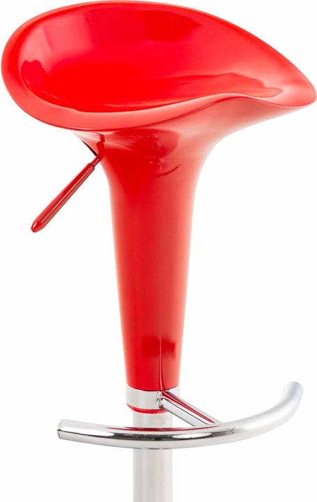 Produktbild CLP 2er Set Barhocker Saddle, rot