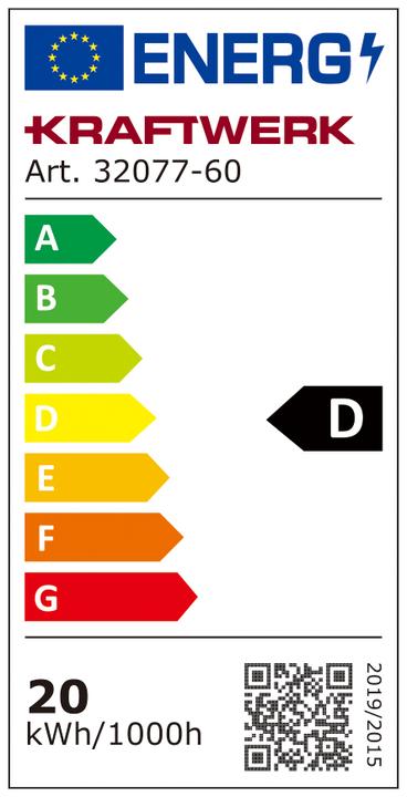 Energie-Label Kraftwerk LED-Unterbauleuchte (1800 lm)