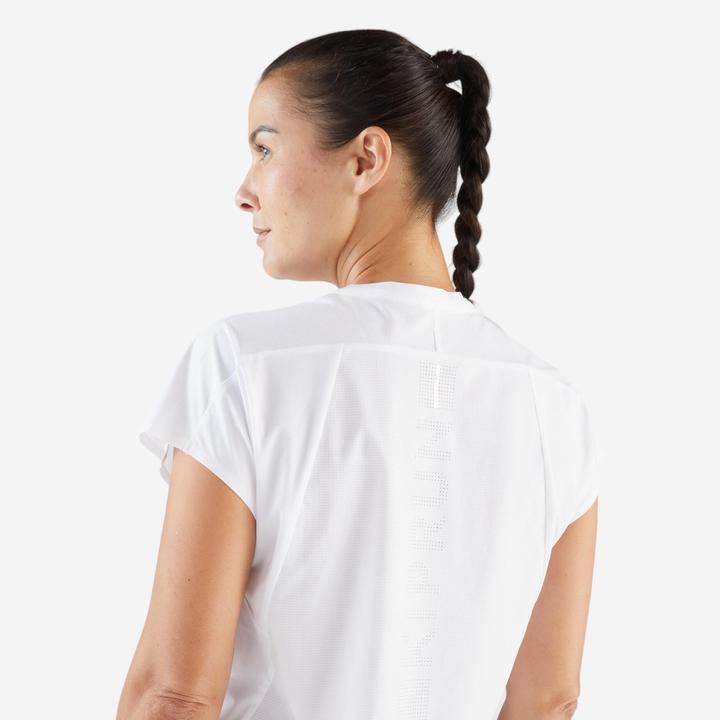 Produktbild Kiprun Laufshirt kurzarm Damen leicht - 900 weiss (XL)