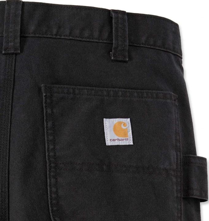 Actual product image Carhartt STRETCH DUCK DOUBLE FRONT BLACK Gr.W30/L30 (W30/L30)
