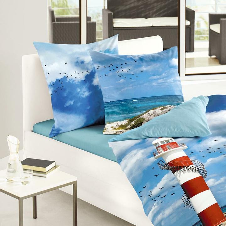Produktbild Traumschlaf Leuchtturm (Bettwäsche Set, 135x200 cm + 80x80 cm)