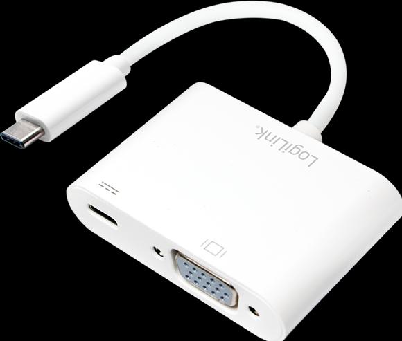 Produktbild LogiLink USB Typ-C zu (VGA, 5.91 cm)