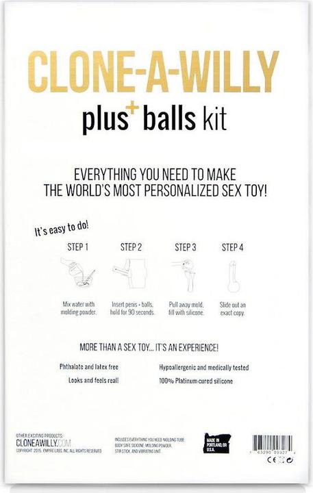 Produktbild Clone A Willy Including Balls