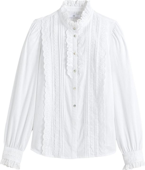 Produktbild La Redoute Collections Bluse Signature im viktorianischen Stil (42)