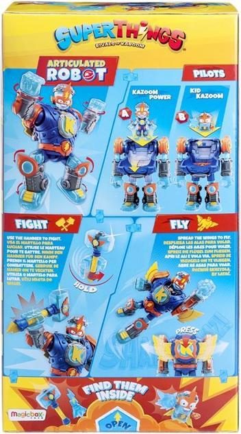 Actual product image Magic Box Figurka super zings things superbot kazoom power robot