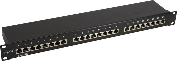 Actual product image InLine Patch panel Cat.5e 24-way