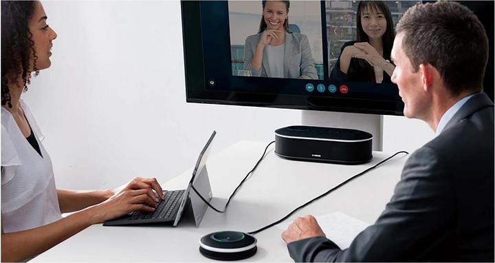 Actual product image Yamaha YVC-1000 USB UC Microphone and Speaker System