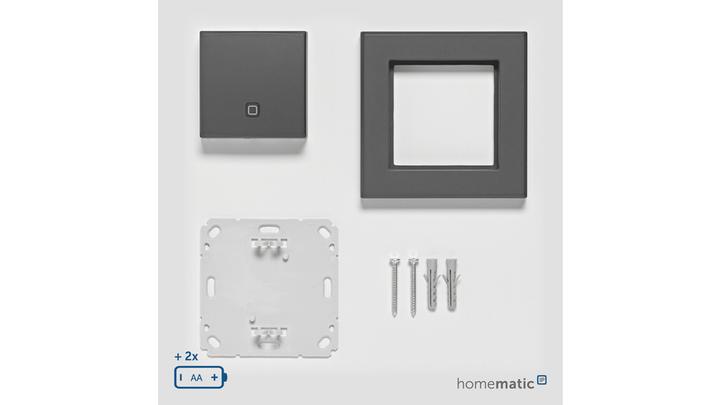 Immagine prodotto Homematic IP Sensore di temperatura e umidità interna HmIP-STH-A (antracite)
