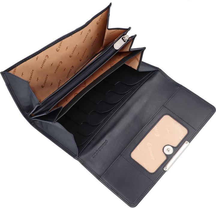 Actual product image Esquire Helena wallet leather 18 cm