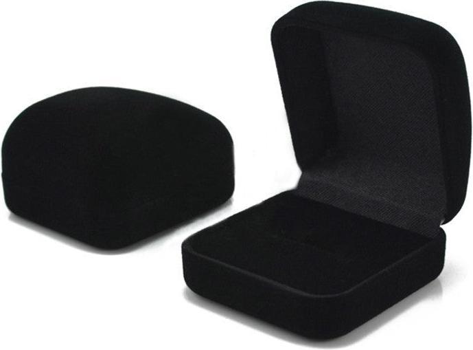 Immagine prodotto Hermex Anello placcato argento con topazio bianco - Misura 55 / Misura 8 (55, 925 Argento)