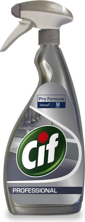 Cif Acciaio inossidabile professionale e vetro